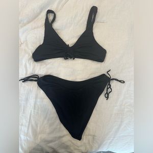 Pacsun black bikini set